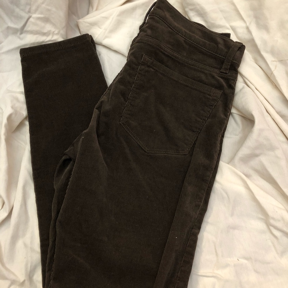 Brown Banana Republic corduroy pants